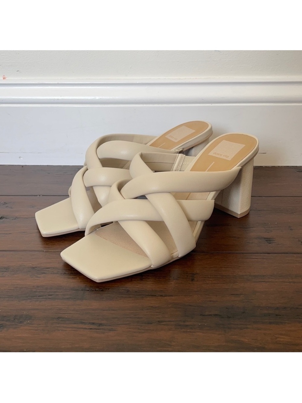 New DOLCE VITA Braided Slide Sandals - Picture 2 of 8